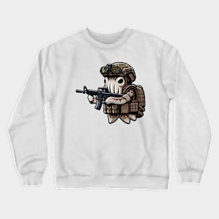 Tactical Octopus Adventure Tee: Where Intelligence Meets Style Crewneck Sweatshirt